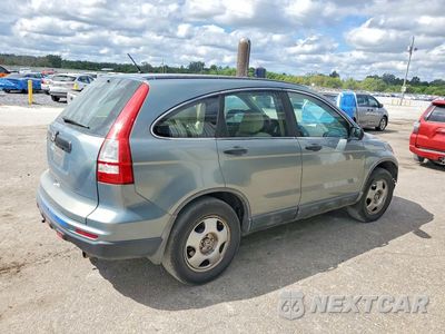 Trzecie zdjęcie samochodu z tyłu: 2010 HONDA CR-V LX VIN:5J6RE3H34AL025003 - miniatura