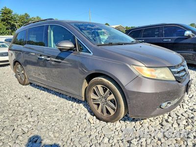 Czwarte zdjęcie samochodu z boku: 2014 HONDA ODYSSEY TOURING VIN:5FNRL5H91EB130800 - miniatura