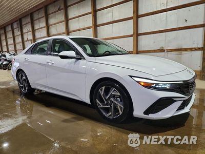 Czwarte zdjęcie samochodu z boku: 2025 HYUNDAI ELANTRA LIMITED VIN:KMHLP4DG4SU903539 - miniatura