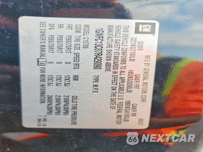 Zdjęcie 12 z 12 samochodu: 2007 CHEVROLET TAHOE C1500 VIN:1GNFC13C87R429090 - miniatura