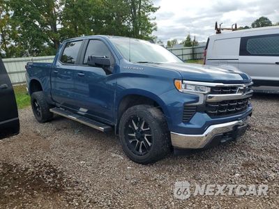Czwarte zdjęcie samochodu z boku: 2024 CHEVROLET SILVERADO K1500 LT-L VIN:3GCPDKEK3RG166529 - miniatura