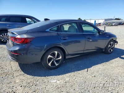Trzecie zdjęcie samochodu z tyłu: 2022 HONDA INSIGHT EX VIN:19XZE4F56NE003227 - miniatura