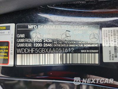 Zdjęcie 12 z 12 samochodu: 2010 MERCEDES-BENZ E 350 VIN:WDDHF5GBXAA051612 - miniatura