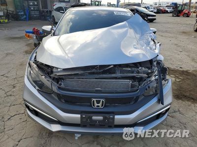 Piąte zdjęcie samochodu w środku: 2020 HONDA CIVIC EX VIN:2HGFC3B33LH352582 - miniatura