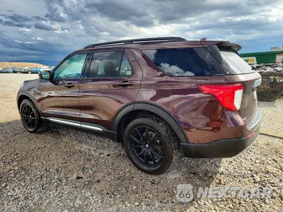Drugie zdjęcie samochodu z przodu: 2020 FORD EXPLORER XLT VIN:1FMSK8DH1LGB41653 - miniatura