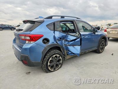 Trzecie zdjęcie samochodu z tyłu: 2021 SUBARU CROSSTREK PREMIUM VIN:JF2GTAPC4MH304470 - miniatura
