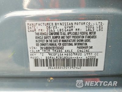 Zdjęcie 12 z 12 samochodu: 2025 NISSAN SENTRA SR VIN:3N1AB8DV2SY392462 - miniatura