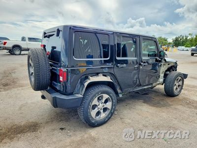 Trzecie zdjęcie samochodu z tyłu: 2017 JEEP WRANGLER UNLIMITED SAHARA VIN:1C4BJWEG6HL627536 - miniatura
