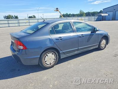 Trzecie zdjęcie samochodu z tyłu: 2009 HONDA CIVIC HYBRID VIN:JHMFA36219S006228 - miniatura