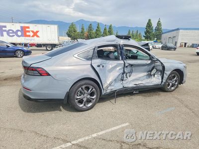 Trzecie zdjęcie samochodu z tyłu: 2025 HONDA ACCORD HYBRID EXL VIN:1HGCY2F63SA071530 - miniatura