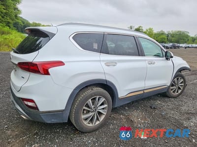 Trzecie zdjęcie samochodu z tyłu: 2020 HYUNDAI SANTA FE LIMITED VIN:5NMS5CAD5LH210935 - miniatura