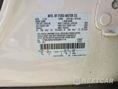 Zdjęcie 14 z 14 samochodu: 2025 FORD EXPLORER ACTIVE VIN:1FMUK8DH5SGB01714 - miniatura