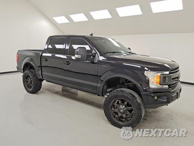 Czwarte zdjęcie samochodu z boku: 2018 FORD F150 SUPERCREW VIN:1FTEW1EG9JKD16552 - miniatura