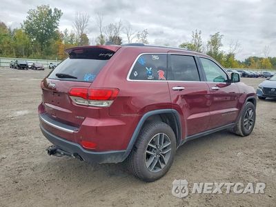 Trzecie zdjęcie samochodu z tyłu: 2020 JEEP GRAND CHEROKEE LIMITED VIN:1C4RJFBG3LC102168 - miniatura