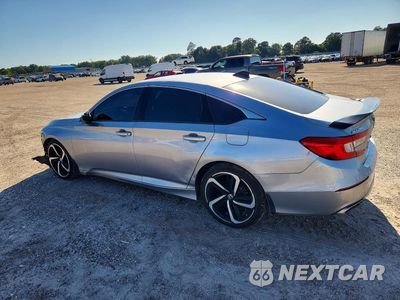 Drugie zdjęcie samochodu z przodu: 2021 HONDA ACCORD SPORT VIN:1HGCV1F32MA100835 - miniatura