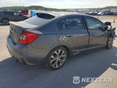 Trzecie zdjęcie samochodu z tyłu: 2012 HONDA CIVIC SI VIN:2HGFB6E58CH701320 - miniatura