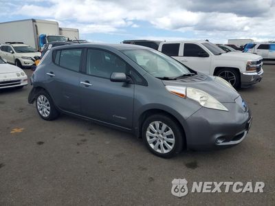 Czwarte zdjęcie samochodu z boku: 2016 NISSAN LEAF S VIN:1N4AZ0CP1GC306447 - miniatura