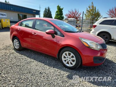 Czwarte zdjęcie samochodu z boku: 2014 KIA RIO VIN:KNADM4A38E6402520 - miniatura