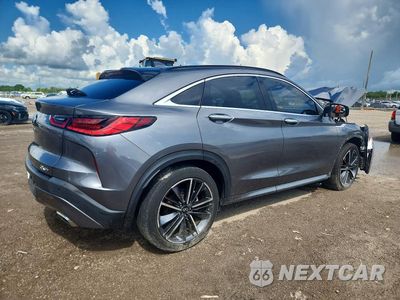 Trzecie zdjęcie samochodu z tyłu: 2024 INFINITI QX55 LUXE VIN:3PCAJ5JR1RF108508 - miniatura