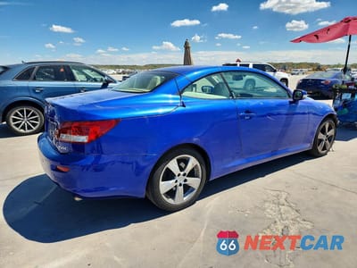 Trzecie zdjęcie samochodu z tyłu: 2010 LEXUS IS 350 VIN:JTHFE2C23A2502266 - miniatura