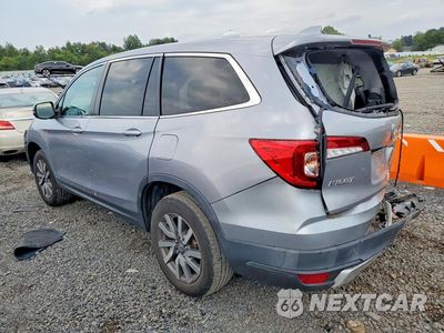Drugie zdjęcie samochodu z przodu: 2021 HONDA PILOT EX VIN:5FNYF6H30MB040170 - miniatura