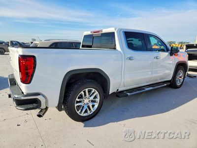 Trzecie zdjęcie samochodu z tyłu: 2019 GMC SIERRA C1500 SLT VIN:3GTP8DED4KG233839 - miniatura