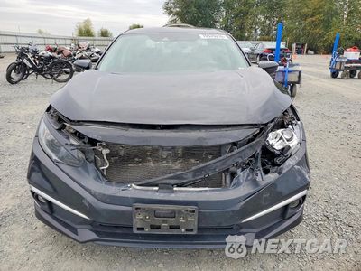 Piąte zdjęcie samochodu w środku: 2021 HONDA CIVIC EX VIN:19XFC1F39ME011326 - miniatura