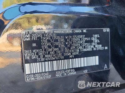 Zdjęcie 13 z 13 samochodu: 2011 TOYOTA RAV4 BASE VIN:2T3BF4DVXBW107768 - miniatura