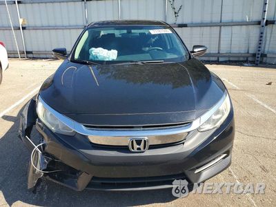 Piąte zdjęcie samochodu w środku: 2017 HONDA CIVIC EX VIN:19XFC2F76HE040099 - miniatura