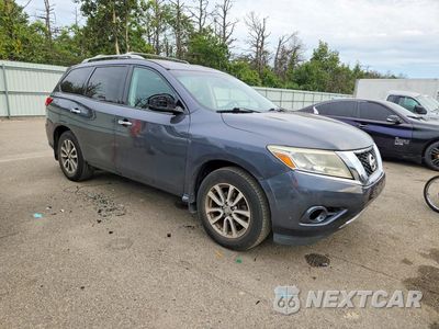 Czwarte zdjęcie samochodu z boku: 2014 NISSAN PATHFINDER SV VIN:5N1AR2MM4EC686497 - miniatura