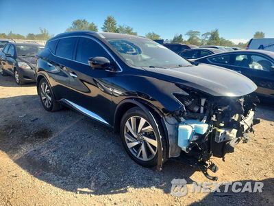 Czwarte zdjęcie samochodu z boku: 2019 NISSAN MURANO SL VIN:5N1AZ2MS3KN130177 - miniatura
