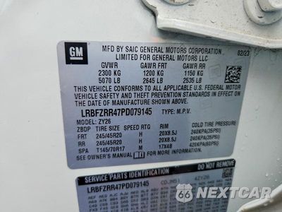 Zdjęcie 14 z 14 samochodu: 2023 BUICK ENVISION AVENIR VIN:LRBFZRR47PD079145 - miniatura