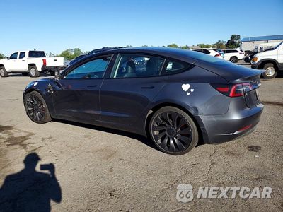 Drugie zdjęcie samochodu z przodu: 2023 TESLA MODEL 3 VIN:5YJ3E1EC9PF622700 - miniatura