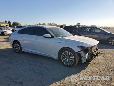 Czwarte zdjęcie samochodu z boku: 2020 HONDA ACCORD HYBRID EX VIN:1HGCV3F46LA002281 - miniatura