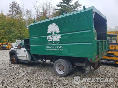Drugie zdjęcie samochodu z przodu: 2014 FORD F550 SUPER DUTY CHIPPER TRUCK VIN:1FDUF5HT2EEA88552 - miniatura