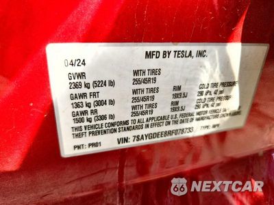Zdjęcie 12 z 12 samochodu: 2024 TESLA MODEL Y VIN:7SAYGDEE8RF078733 - miniatura