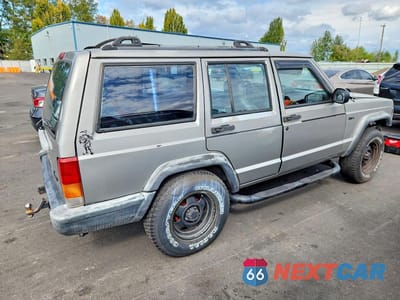 Trzecie zdjęcie samochodu z tyłu: 2000 JEEP CHEROKEE SE VIN:1J4FT28S2YL243705 - miniatura