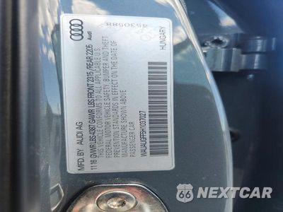 Zdjęcie 12 z 12 samochodu: 2017 AUDI A3 PREMIUM VIN:WAUAUGFF5H1037027 - miniatura