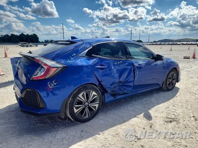 Trzecie zdjęcie samochodu z tyłu: 2019 HONDA CIVIC EX VIN:SHHFK7H63KU201254 - miniatura