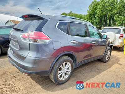 Trzecie zdjęcie samochodu z tyłu: 2016 NISSAN ROGUE SV VIN:5N1AT2MV5GC812802 - miniatura