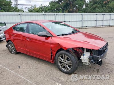 Czwarte zdjęcie samochodu z boku: 2017 HYUNDAI ELANTRA SE VIN:5NPD84LF2HH159294 - miniatura