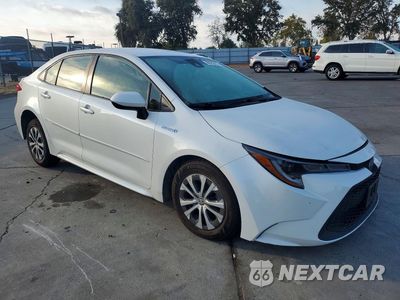 Czwarte zdjęcie samochodu z boku: 2021 TOYOTA COROLLA LE VIN:JTDEAMDE4MJ027167 - miniatura