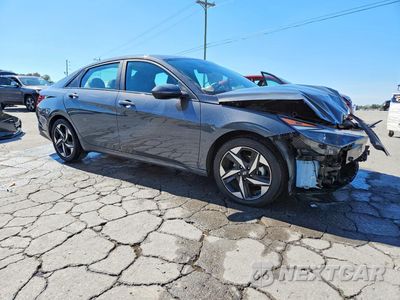 Czwarte zdjęcie samochodu z boku: 2023 HYUNDAI ELANTRA SEL VIN:KMHLS4AG6PU613037 - miniatura