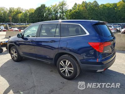Drugie zdjęcie samochodu z przodu: 2016 HONDA PILOT EXL VIN:5FNYF6H51GB052124 - miniatura
