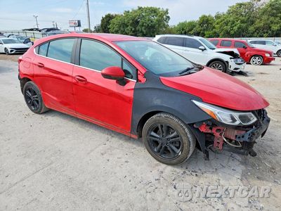 Czwarte zdjęcie samochodu z boku: 2017 CHEVROLET CRUZE LT VIN:3G1BE6SM9HS596817 - miniatura