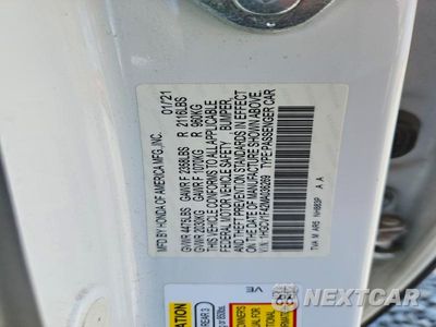 Zdjęcie 12 z 12 samochodu: 2021 HONDA ACCORD SPORT SE VIN:1HGCV1F42MA036269 - miniatura
