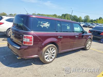 Trzecie zdjęcie samochodu z tyłu: 2011 FORD FLEX SEL VIN:2FMHK6CT2BBD04353 - miniatura