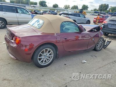 Trzecie zdjęcie samochodu z tyłu: 2003 BMW Z4 2.5 VIN:4USBT33413LS42907 - miniatura