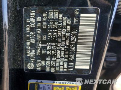 Zdjęcie 14 z 14 samochodu: 2017 HYUNDAI TUCSON LIMITED VIN:KM8J33A26HU292010 - miniatura