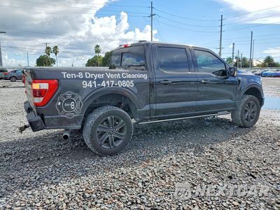 Trzecie zdjęcie samochodu z tyłu: 2021 FORD F150 SUPERCREW VIN:1FTFW1E83MFB60468 - miniatura